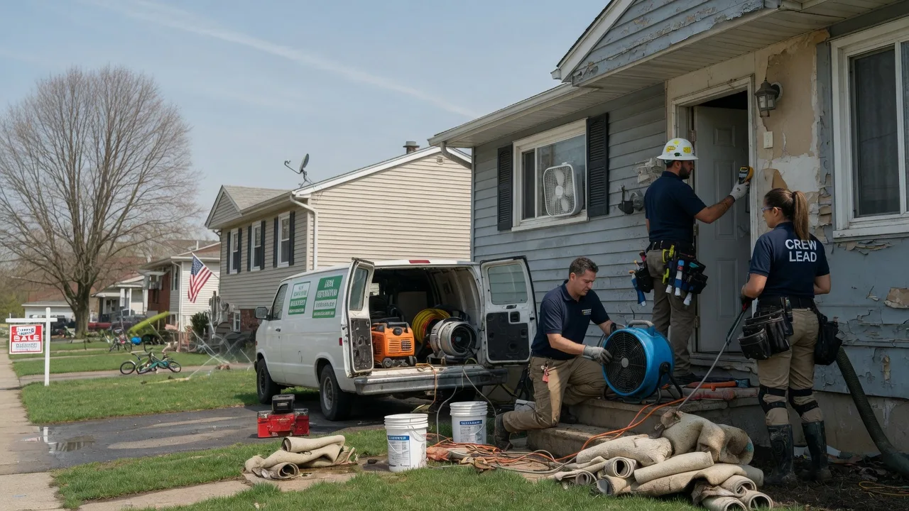 Flood Cleanup in Haileyville, OK near me