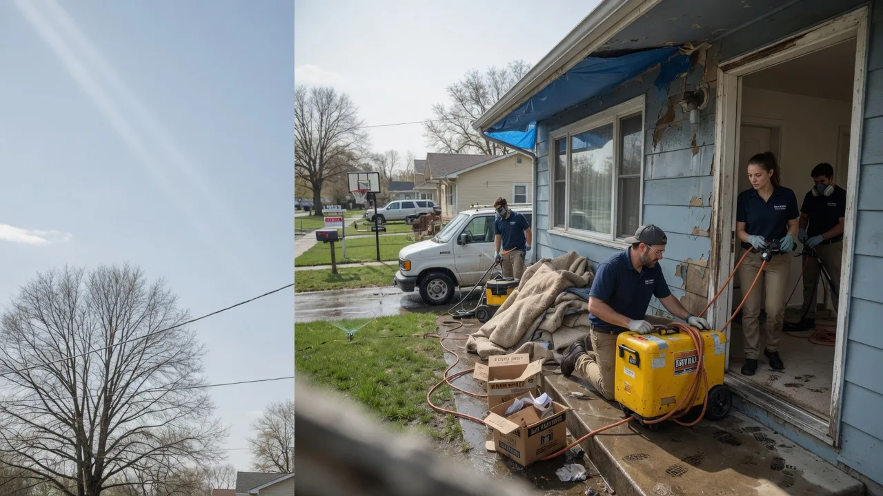 Basement Flood Cleanup in Haileyville, OK near me